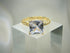Elizabeth Crystal 18k Gold plated Ring